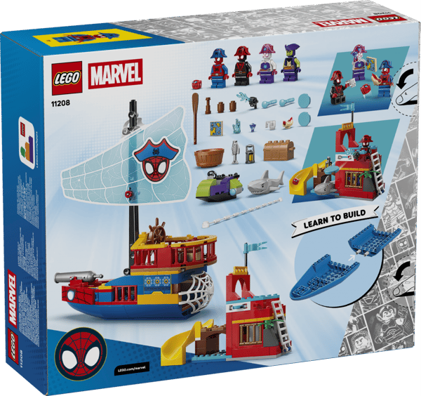 LEGO Super Heroes 4+ Team Spideys piratskepp 11208