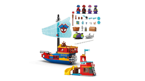 LEGO Super Heroes 4+ Team Spideys piratskepp 11208