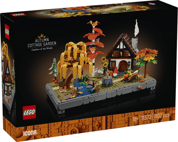 LEGO Icons Höstig stuga och trädgård 11372