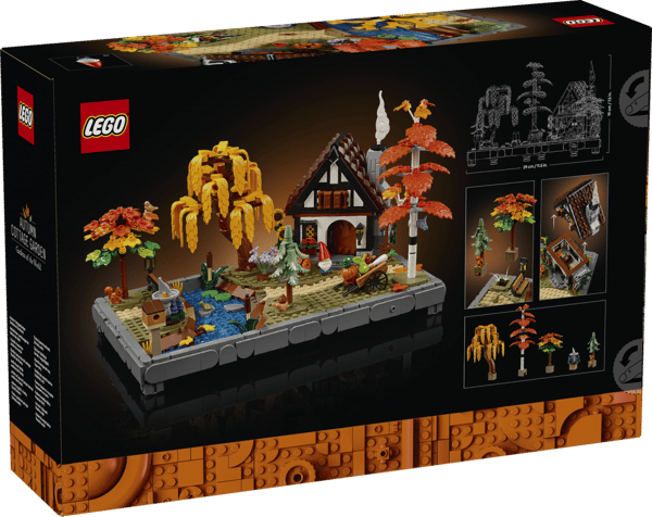 LEGO Icons Höstig stuga och trädgård 11372