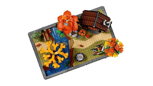 LEGO Icons Höstig stuga och trädgård 11372