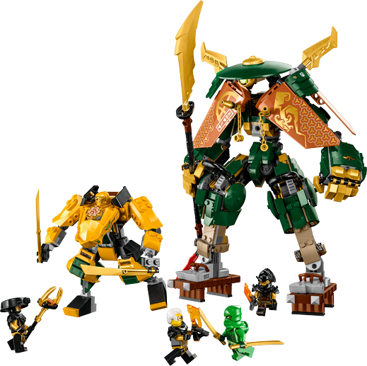 LEGO Ninjago Lloyds och Arins ninjarobotar 71794