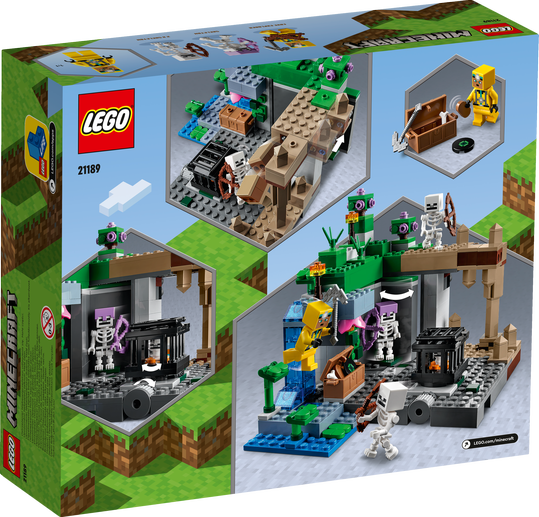 LEGO Minecraft Skelettgrottan 21189
