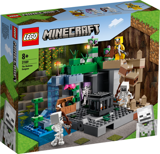 LEGO Minecraft Skelettgrottan 21189