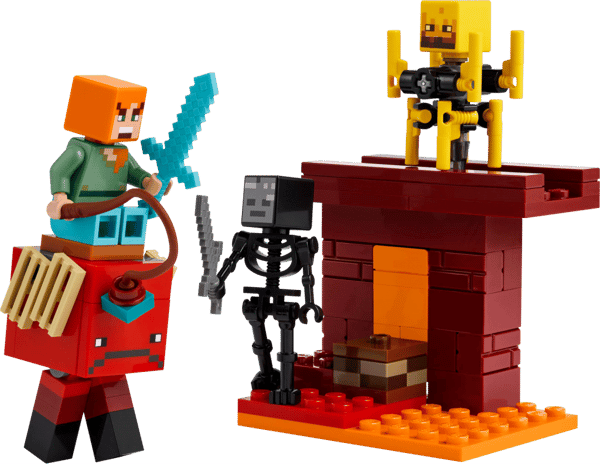 LEGO Minecraft Lavastriden i Nether 21266