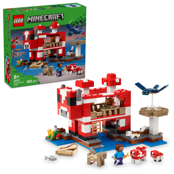 LEGO Minecraft Mooshroomhuset 21270
