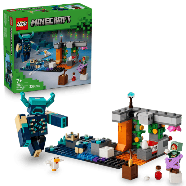 LEGO Minecraft Mötet med väktaren 21274