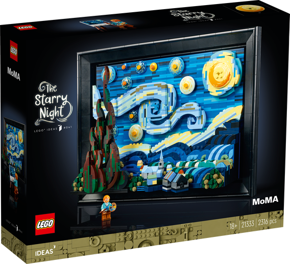 LEGO Ideas Vincent van Gogh - Stjärnenatt 21333