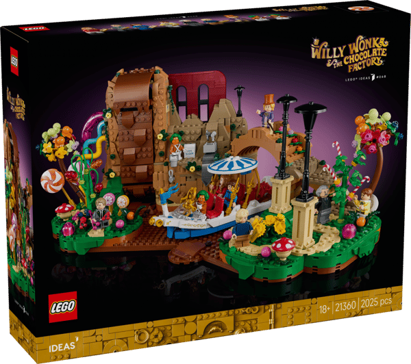Ideas Willy Wonka och chokladfabriken 21360