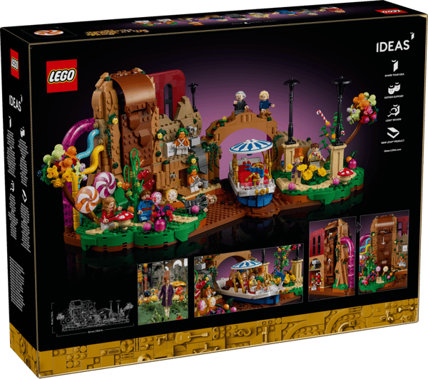 Ideas Willy Wonka och chokladfabriken 21360