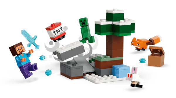 LEGO Minecraft Steves taigaäventyr 21583