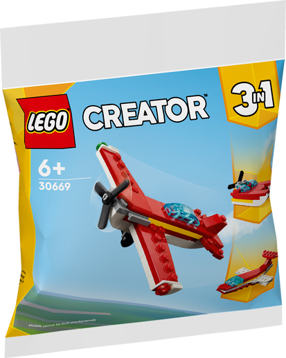 LEGO Creator Ikoniskt rött flygplan 30669