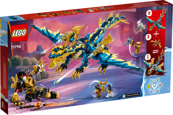 LEGO Ninjago Elementdraken mot kejsarinnans robot 71796