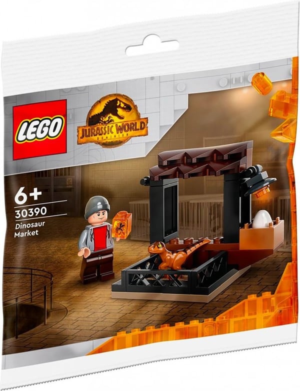 LEGO Jurassic World Dinosaurie marknad 30390
