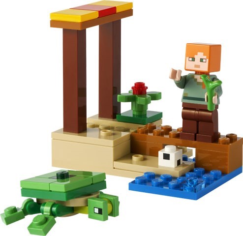 LEGO Minecraft Sköldpaddsstranden 30432