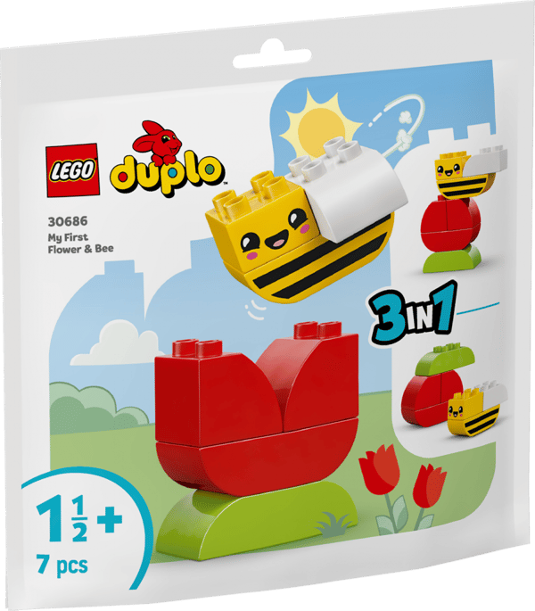 LEGO DUPLO Min första blomma och bi 30686
