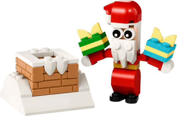LEGO Creator Skorstensskoj med jultomten 30692