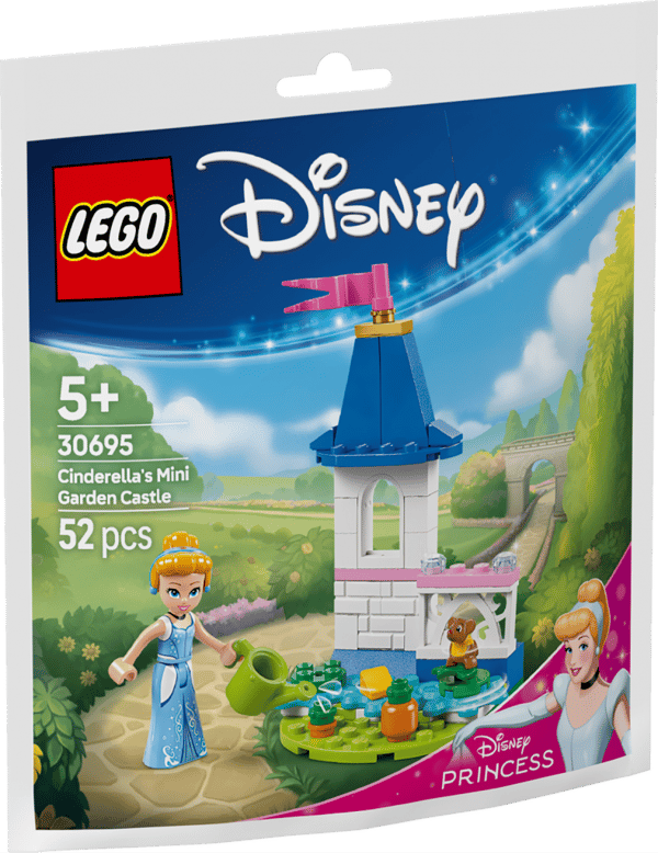 LEGO Disney Askungens miniträdgårdsslott 30695
