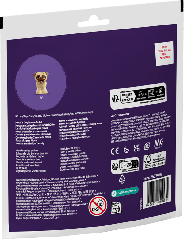 LEGO Friends Nova bygger en hundkoja 30697