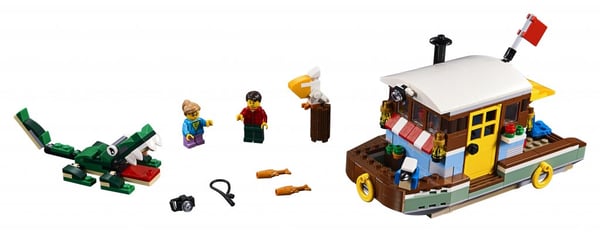 LEGO Creator Flodhusbåt 31093