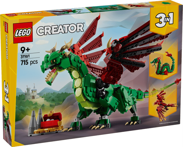 LEGO Creator Medeltida drake 31161