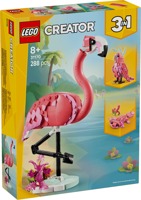 LEGO Creator Vilda djur Rosa flamingo 31170