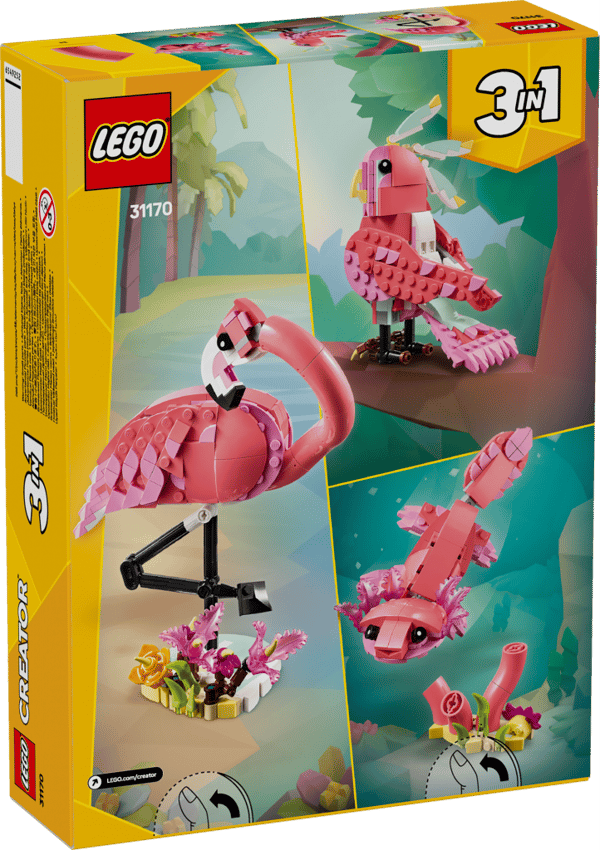 LEGO Creator Vilda djur Rosa flamingo 31170