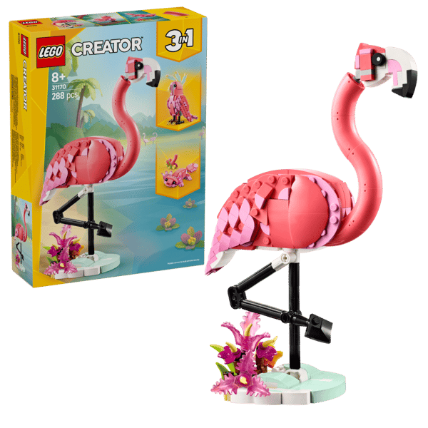 LEGO Creator Vilda djur Rosa flamingo 31170