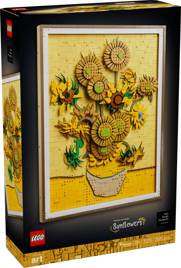 LEGO Vincent van Gogh Solrosor 31215