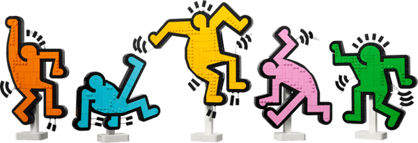 LEGO ART Keith Haring Dansande figurer 31216