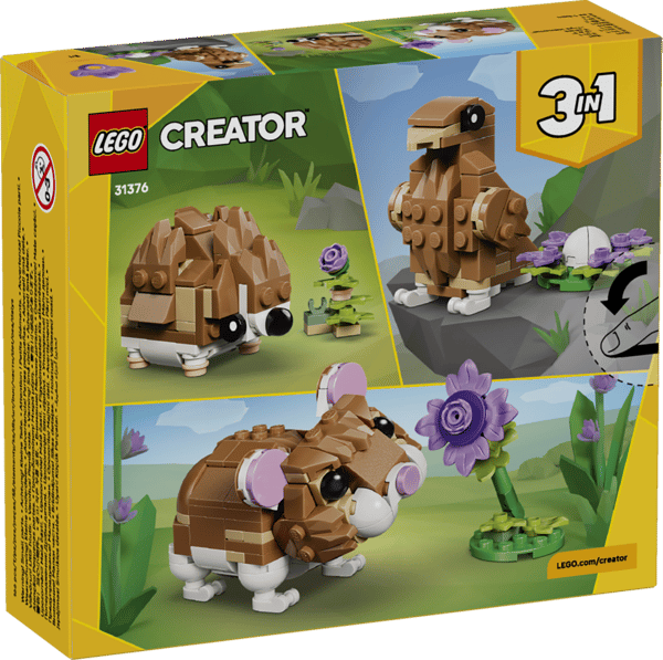 LEGO Creator Söt hamster med blomma 31376
