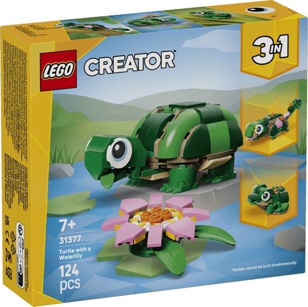 LEGO Creator Sköldpadda med näckros 31377