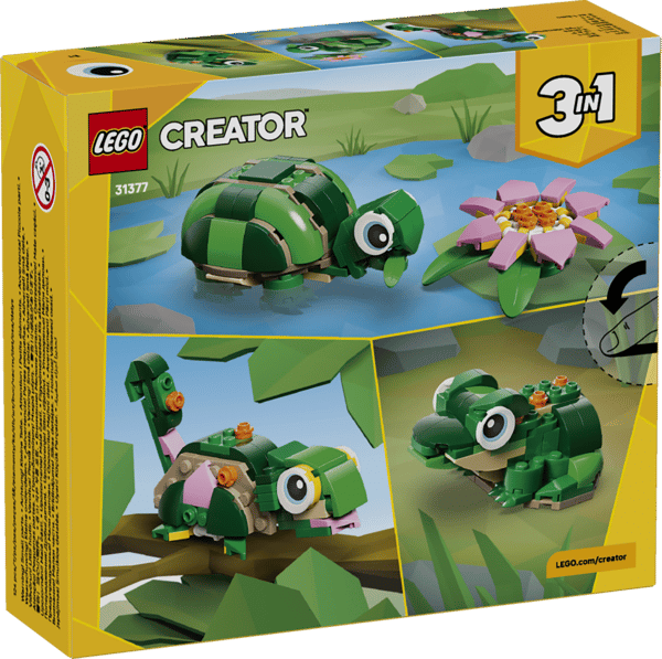 LEGO Creator Sköldpadda med näckros 31377
