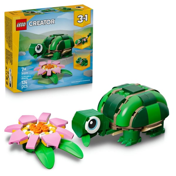 LEGO Creator Sköldpadda med näckros 31377