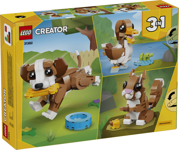 LEGO Creator Söta djur: lekfull valp 31382