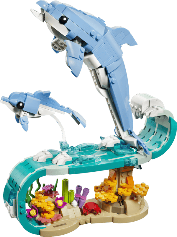 LEGO Creator Havsdjur: vackra delfiner 31385