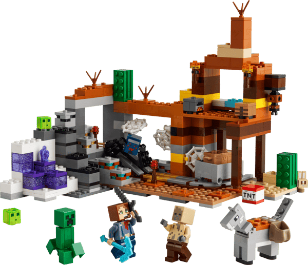 LEGO Minecraft Gruvschaktet i stenöknen 21263