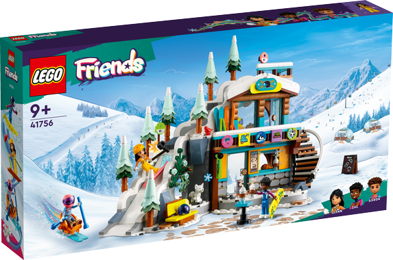 LEGO Friends Skidbacke och vinterkafé 41756