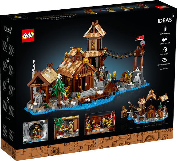 LEGO Ideas Vikingaby 21343