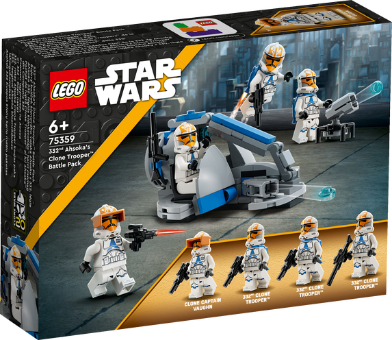 LEGO Star Wars 332nd Ahsokas Clone Trooper Battle Pack 75359