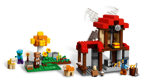 LEGO Minecraft Väderkvarnsgården 21262