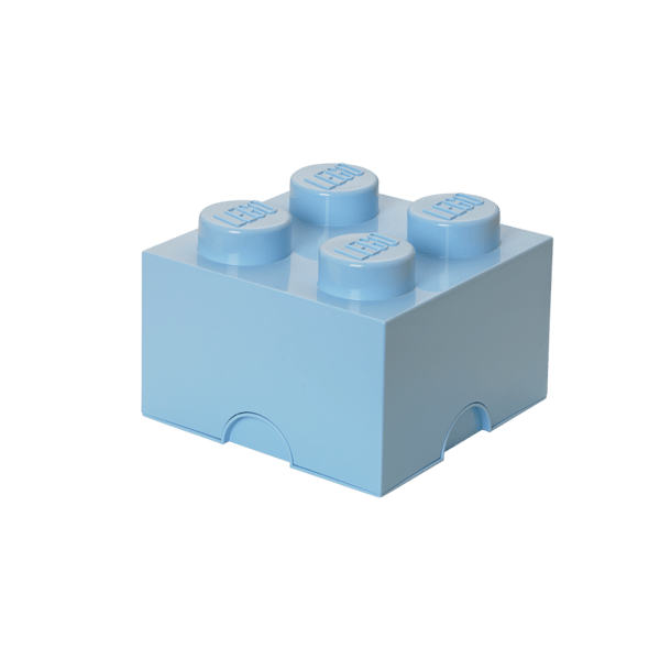 LEGO Förvaringslåda, 4 Ljusblå 40031736
