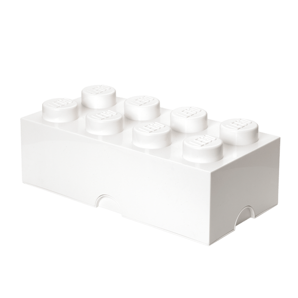 LEGO Förvaringslåda, 8 Vit 40041735