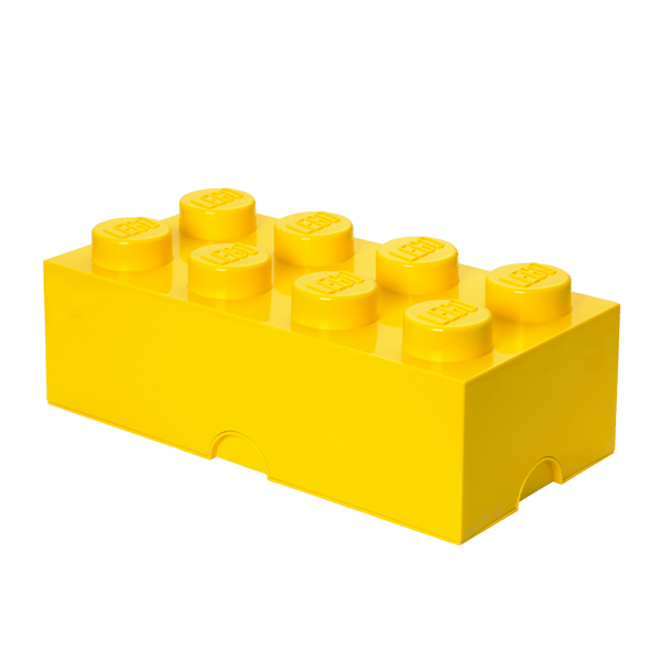 LEGO Förvaringslåda 8 Bright Yellow 40041732