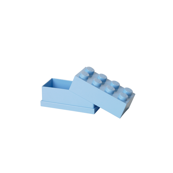 LEGO Förvaring Mini 8 Ljusblå 40121736