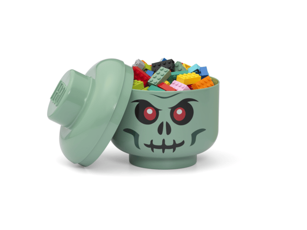 LEGO Storage Head S Green Skeleton 40310803