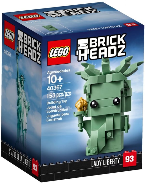 LEGO Brick Headz Frihetsgudinnan 40367