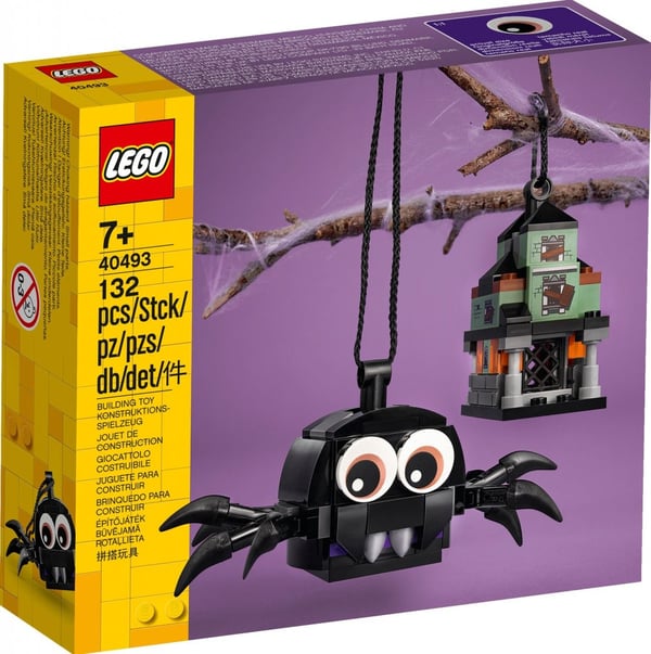 LEGO Set med spindel och spökhus 40493