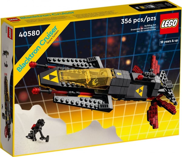 LEGO ICONS Space system blacktron cruiser 40580