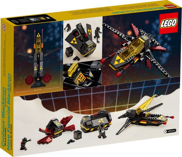 LEGO ICONS Space system blacktron cruiser 40580